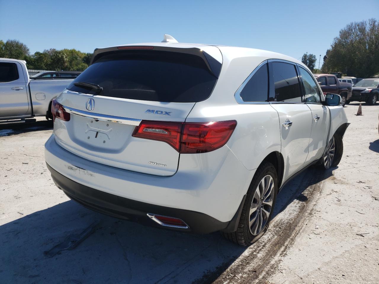 صورة رقم 4 من المزاد - 2016 ACURA MDX TECHNO مع VIN 5FRYD4H43GB017620