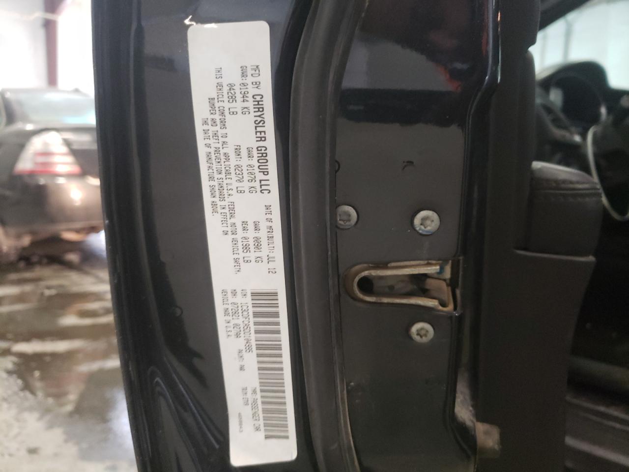 Photo 10 from auction – 2013 DODGE DART LIMIT with VIN 1C3CDFCA5DD104995