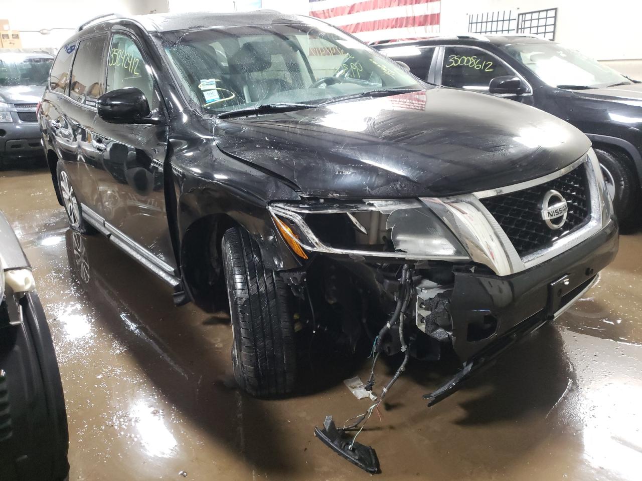 NISSAN PATHFINDER 2014 with VIN 5N1AR2MM0EC687579 - Photo from auction