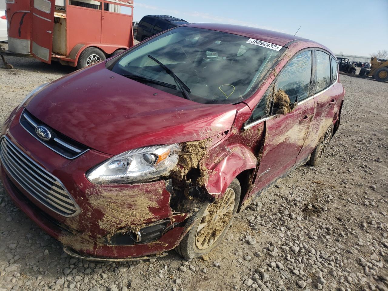 Photo 9 from auction – 2017 FORD C-MAX TITA with VIN 1FADP5DU9HL100847