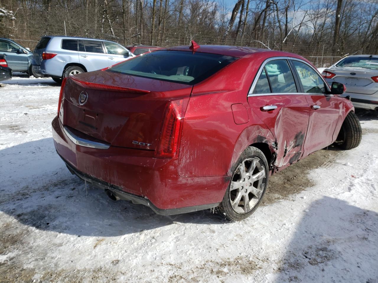 Photo 4 from auction – 2014 CADILLAC ATS with VIN 1G6AG5RX7E0105433