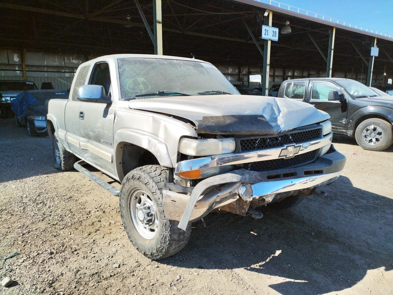 CHEVROLET SILVERADO 2002 with VIN 1GCHK29U42E129234 - Photo from auction