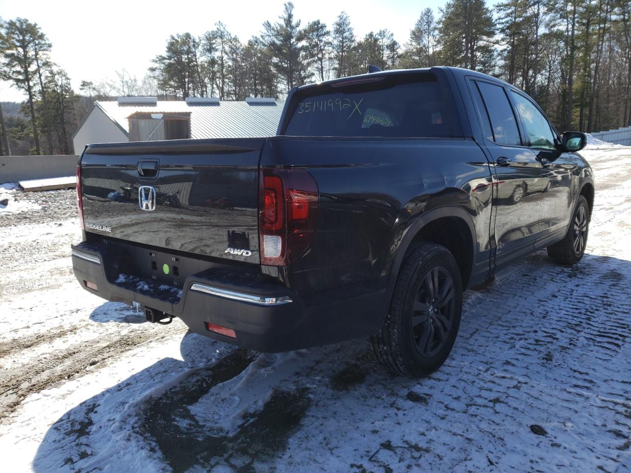 Photo 4 from auction – 2020 HONDA RIDGELINE with VIN 5FPYK3F14LB030095