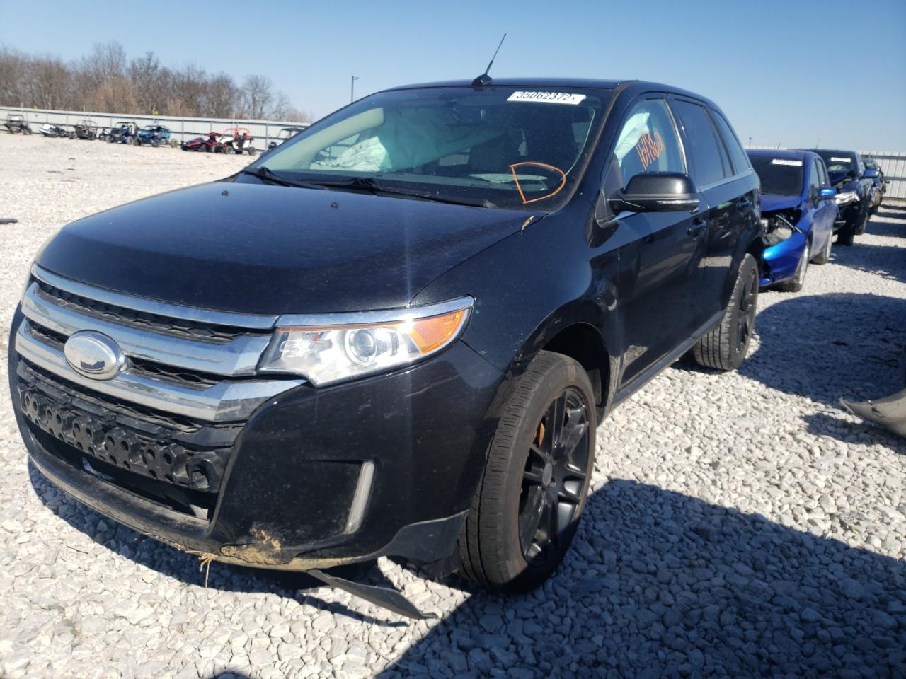Photo 2 from auction – 2013 FORD EDGE LIMIT with VIN 2FMDK3KC0DBE17722