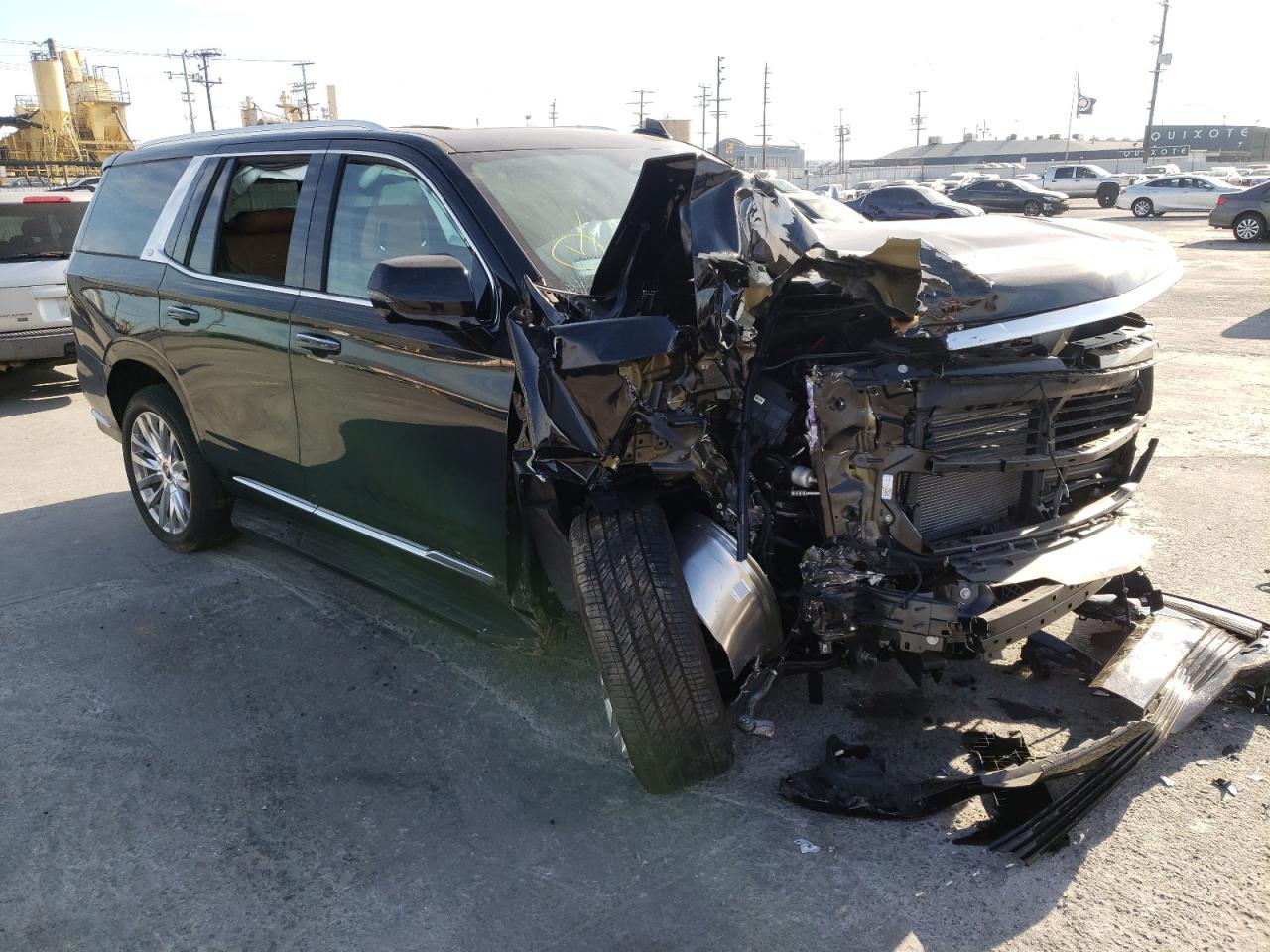 CADILLAC ESCALADE P 2021 with VIN 1GYS4BKL1MR371955 - Photo from auction