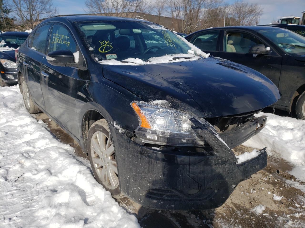 NISSAN SENTRA S 2014 with VIN 3N1AB7AP0EY304481 - Photo from auction