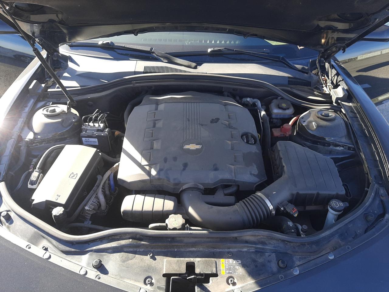 Photo 7 from auction – 2013 CHEVROLET CAMARO LS with VIN 2G1FE1E35D9167463