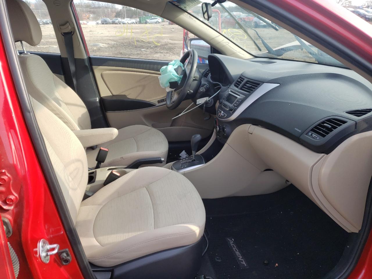 Photo 5 from auction – 2016 HYUNDAI ACCENT SE with VIN KMHCT4AE2GU081166