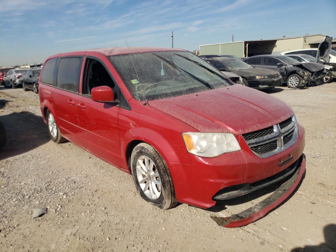 DODGE GRAND CARA 2013 with VIN 2C4RDGCG9DR752000 - Photo from auction