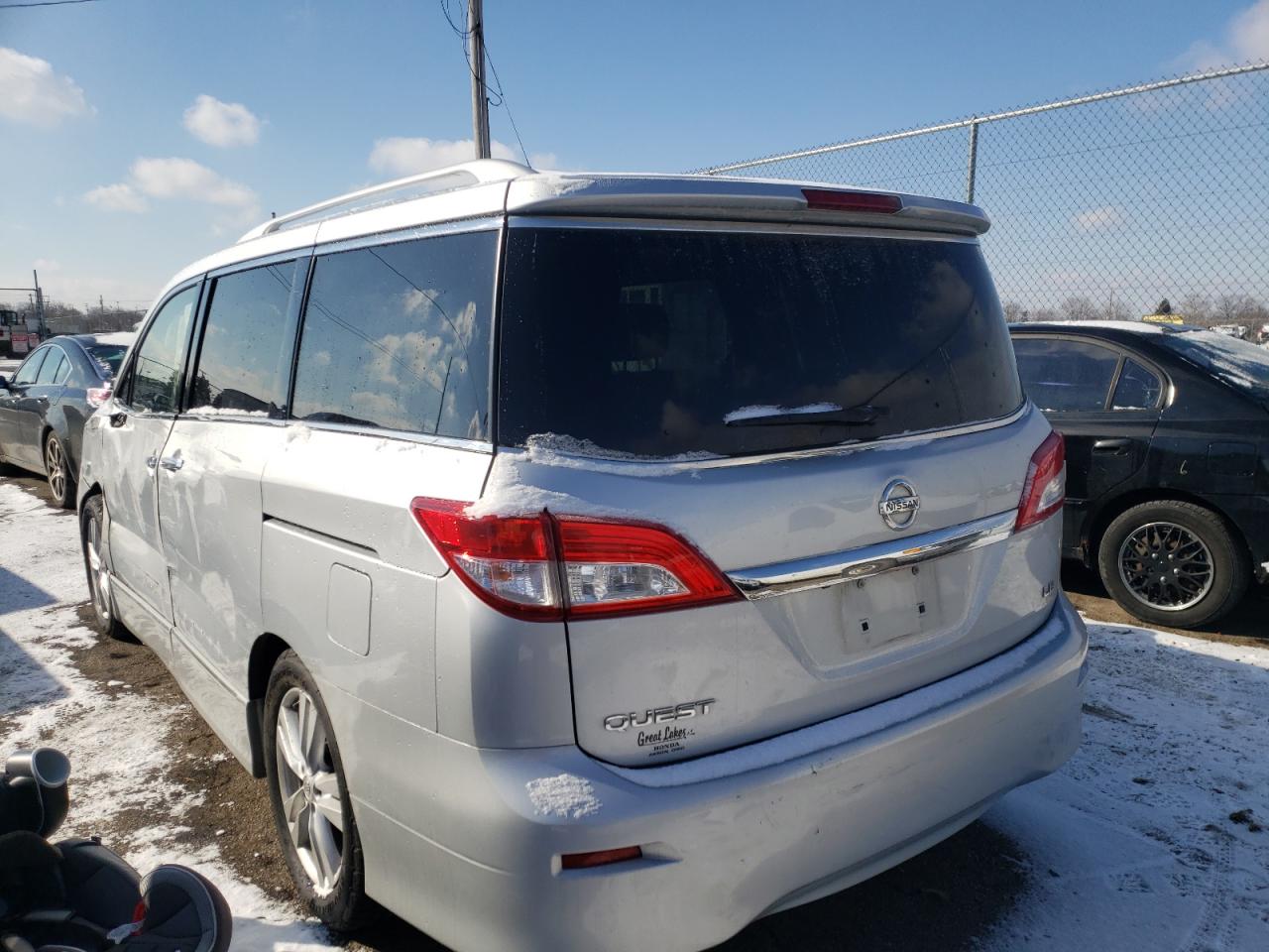 Photo 3 from auction – 2012 NISSAN QUEST S with VIN JN8AE2KP2C9040032