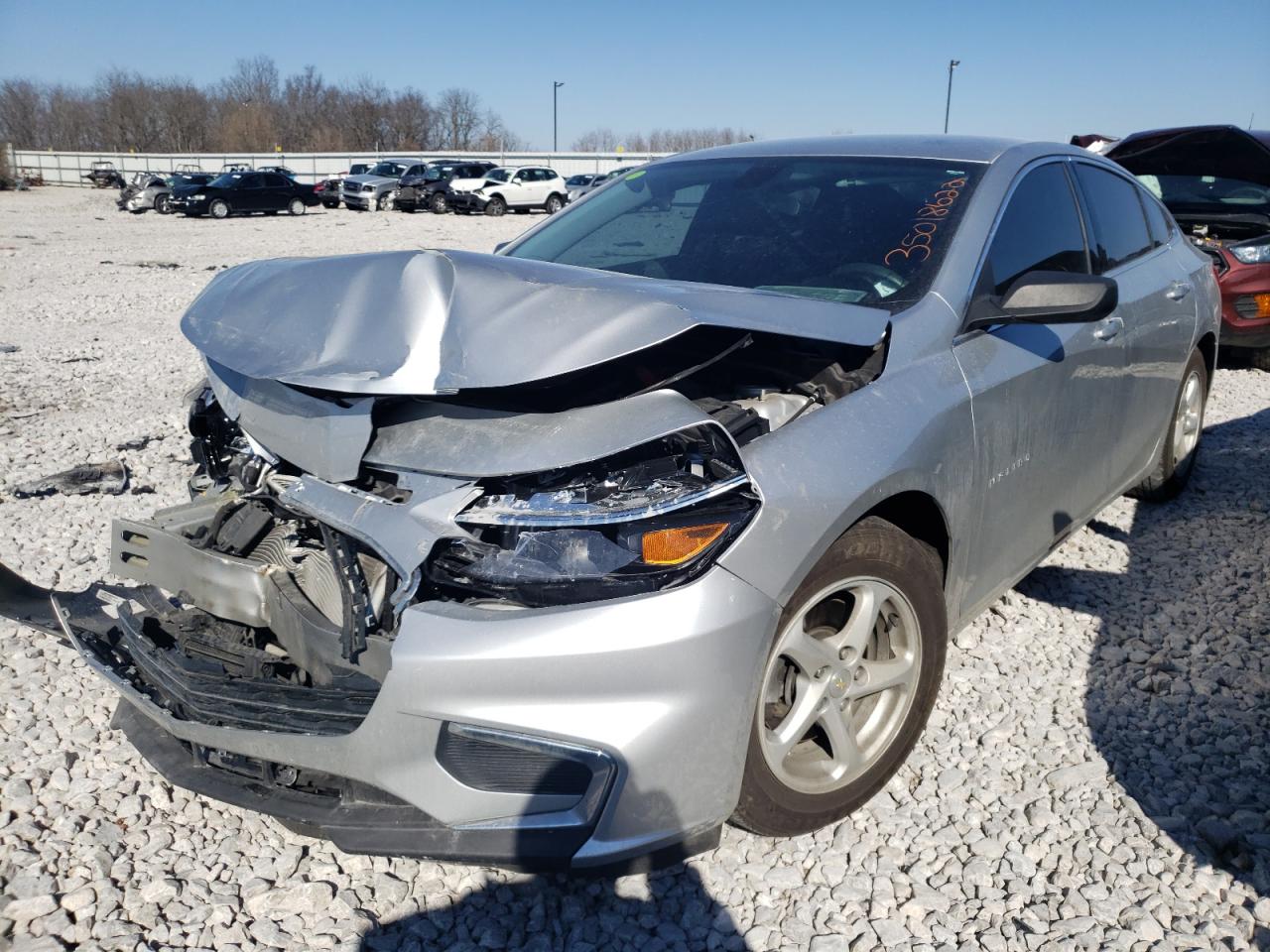 Photo 2 from auction – 2016 CHEVROLET MALIBU LS with VIN 1G1ZB5ST0GF243460