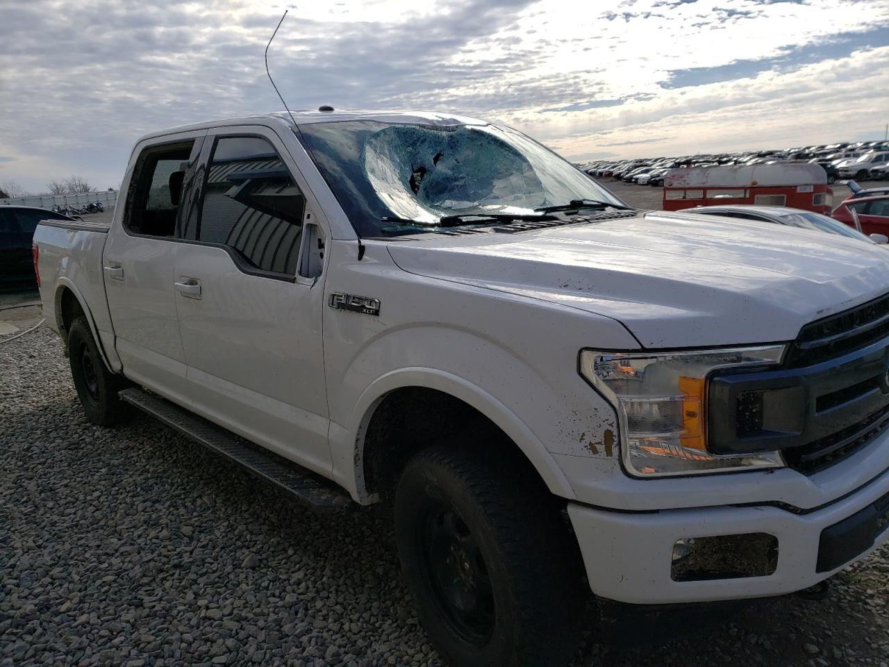 FORD F150 SUPER 2018 with VIN 1FTEW1E5XJKD15683 - Photo from auction