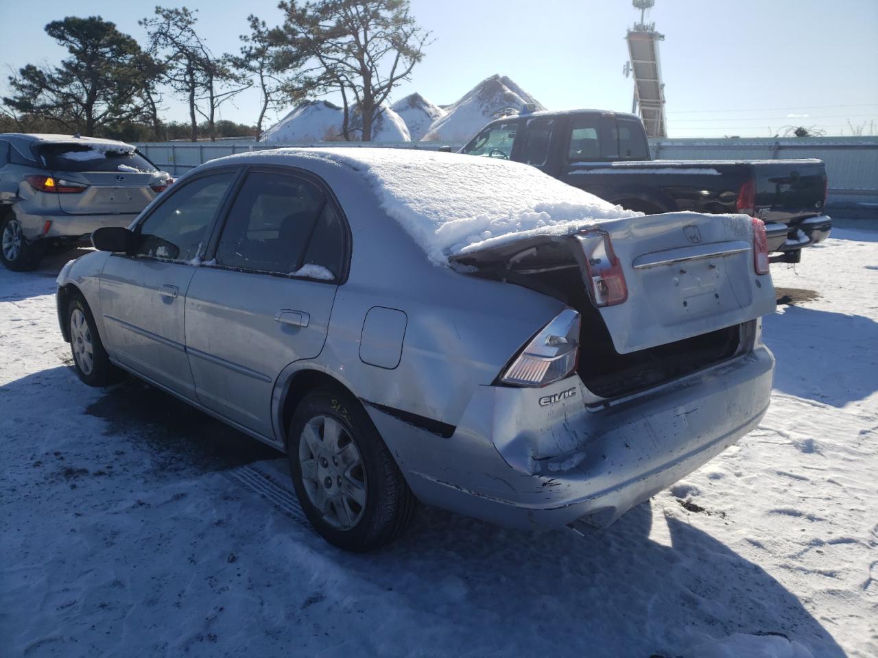 Photo 3 from auction – 2002 HONDA CIVIC with VIN 2HGES26762H548696