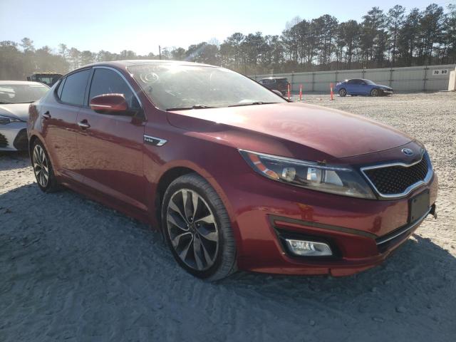 KIA OPTIMA SX 2015 with VIN 5XXGR4A69FG483364 - Photo from auction
