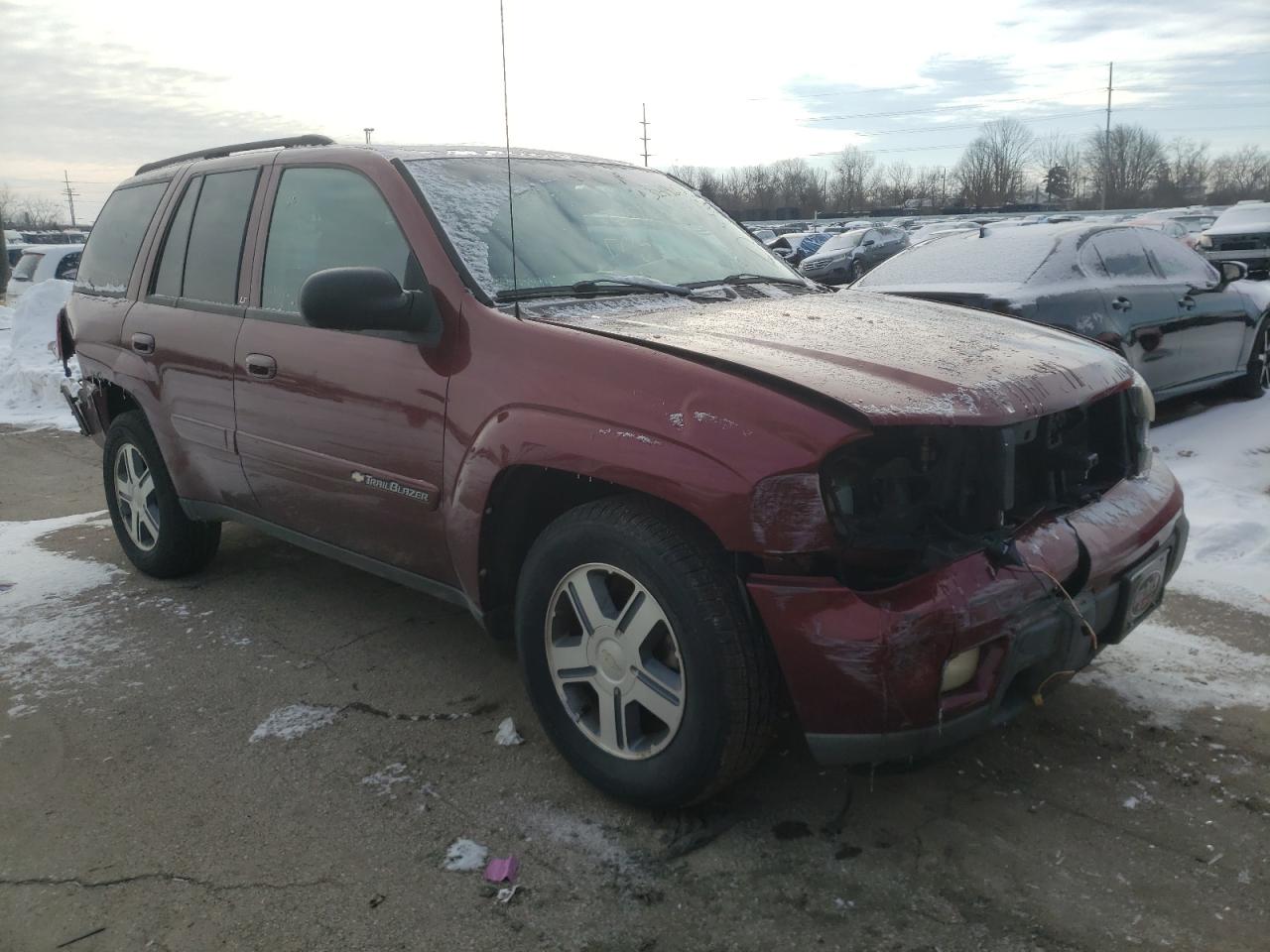 Photo 1 from auction – 2004 CHEVROLET TRAILBLAZE with VIN 1GNDT13S742308098