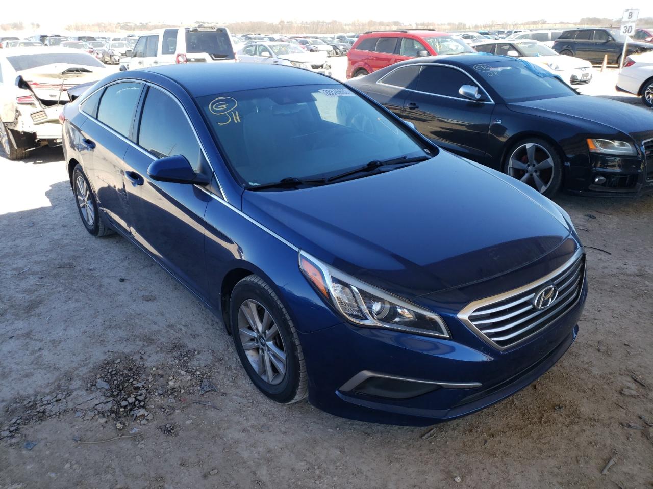 Photo 1 from auction – 2016 HYUNDAI SONATA SE with VIN 5NPE24AF9GH404101