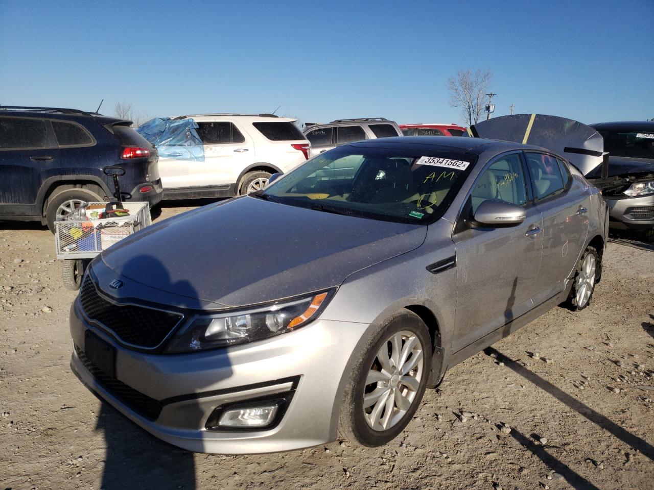 Photo 2 from auction – 2015 KIA OPTIMA EX with VIN 5XXGN4A74FG434075