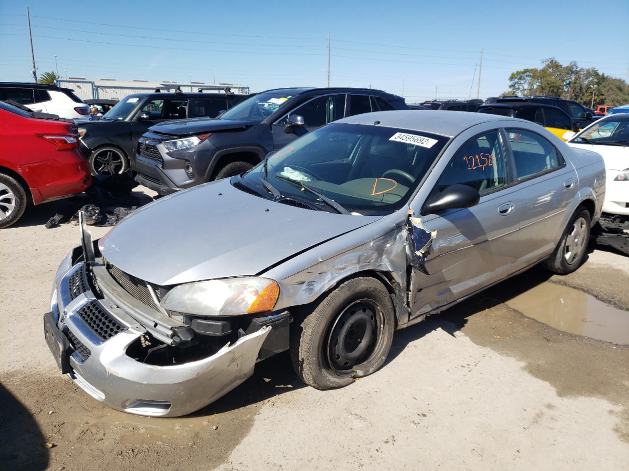 Photo 2 from auction – 2006 DODGE STRATUS SX with VIN 1B3AL46T96N220349