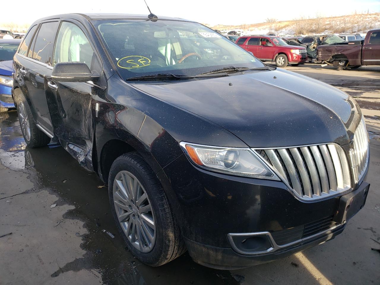 LINCOLN MKX 2014 with VIN 2LMDJ8JK6EBL03898 - Photo from auction