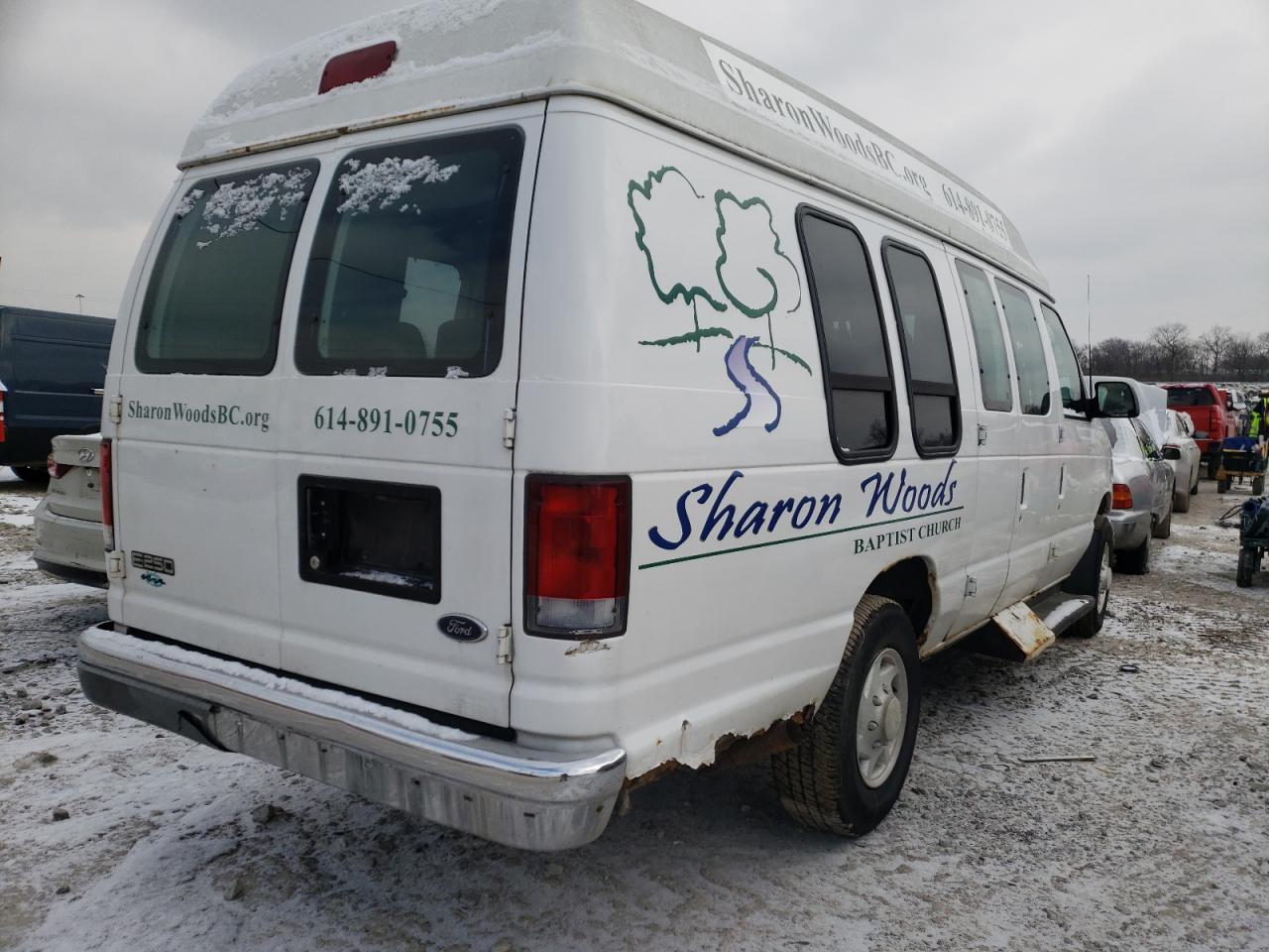 Photo 4 from auction – 2001 FORD ECONOLINE with VIN 1FDNS24L31HB02682