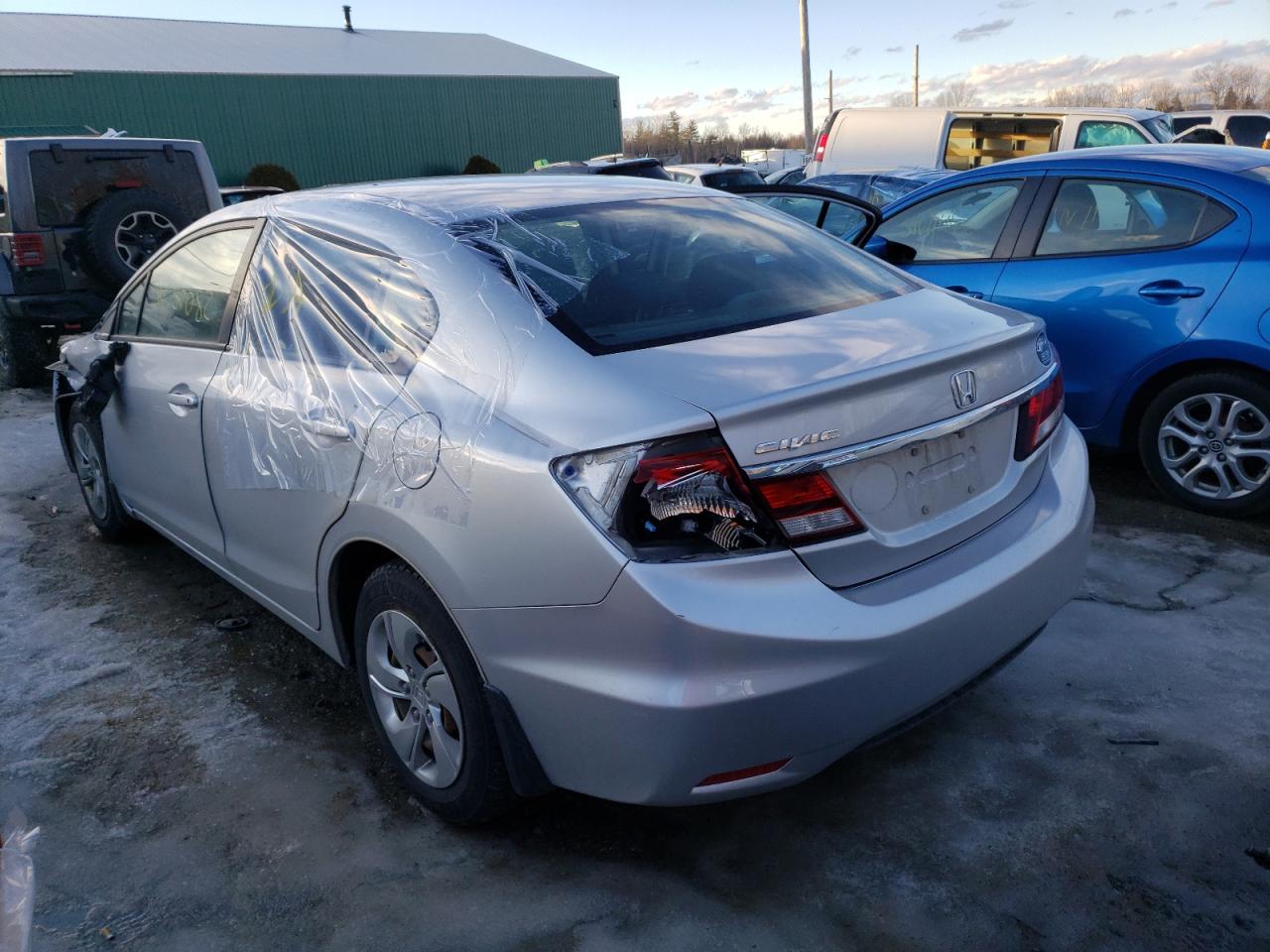 Photo 3 from auction – 2013 HONDA CIVIC LX with VIN 2HGFB2F53DH600906