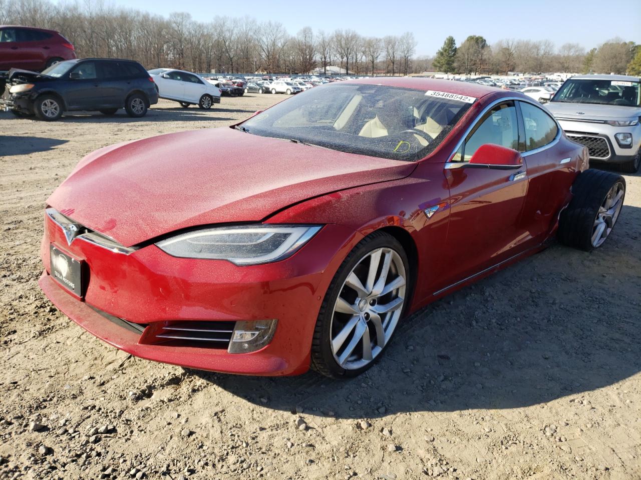 Photo 2 from auction – 2016 TESLA MODEL S with VIN 5YJSA1E23GF147267