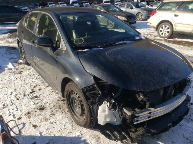 TOYOTA COROLLA LE 2021 with VIN JTDEPMAE8MJ170240 - Photo from auction