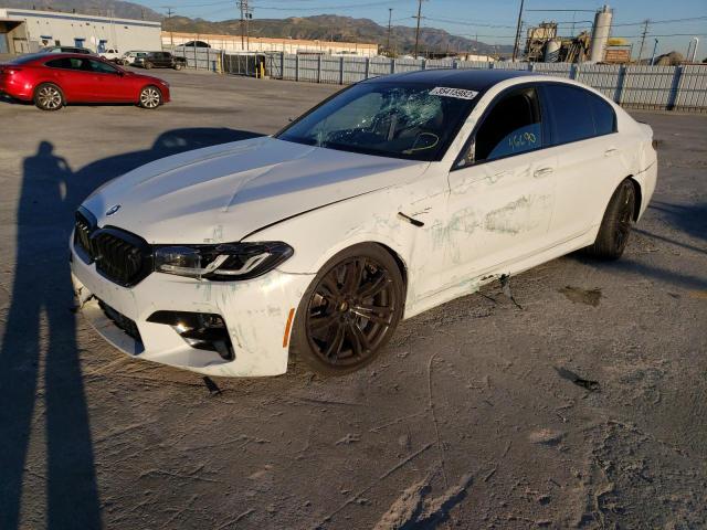 Photo 2 from auction – 2021 BMW M5 with VIN WBS83CH03MCF15445