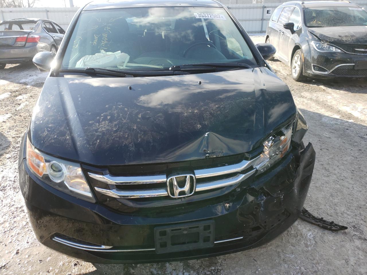 Photo 9 from auction – 2015 HONDA ODYSSEY EX with VIN 5FNRL5H67FB028490