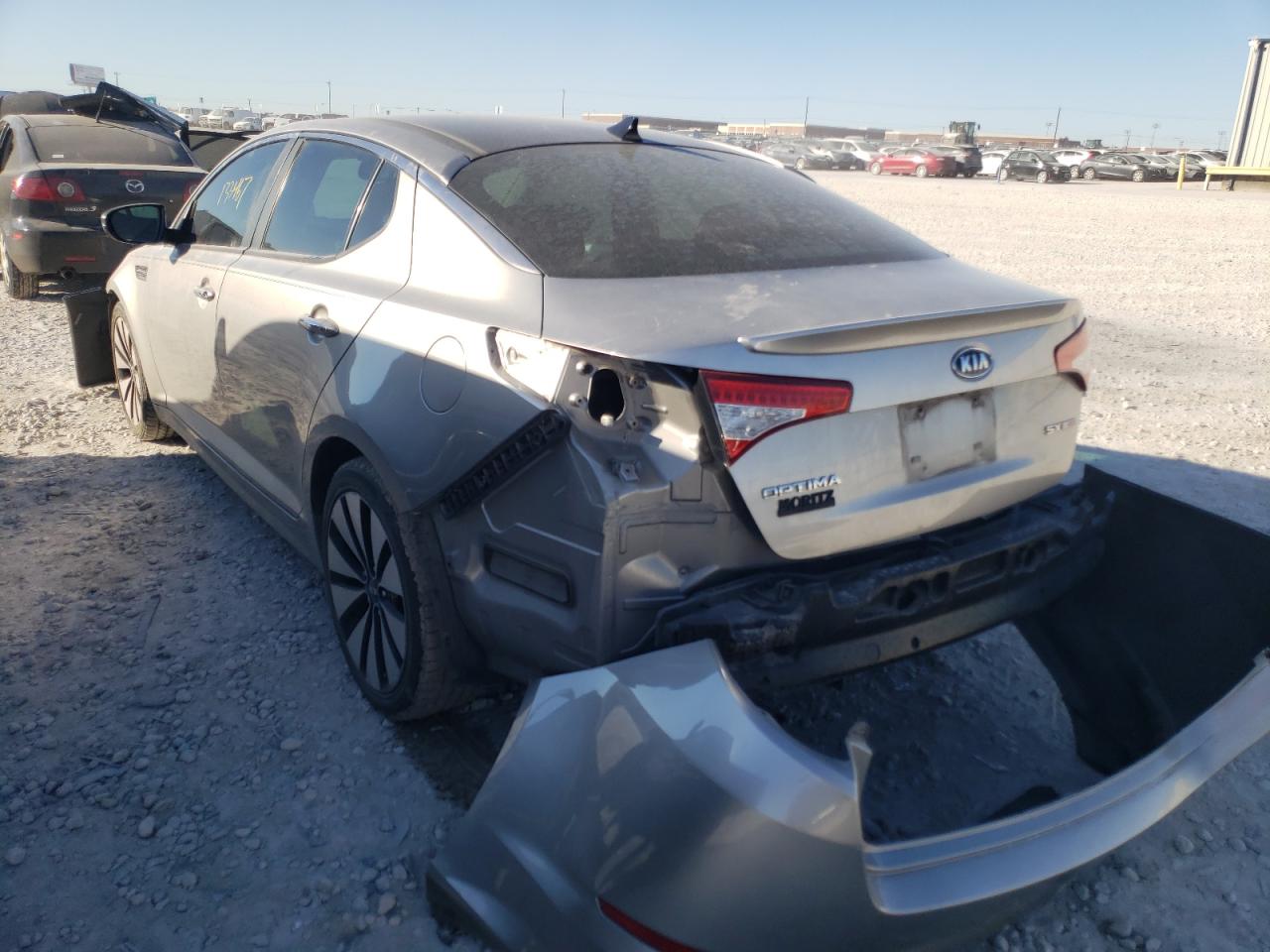 Photo 3 from auction – 2012 KIA OPTIMA SX with VIN 5XXGR4A6XCG034223
