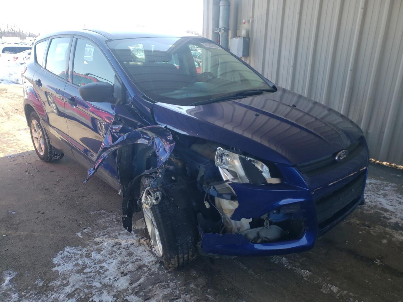 FORD ESCAPE S 2015 with VIN 1FMCU0F77FUA58903 - Photo from auction