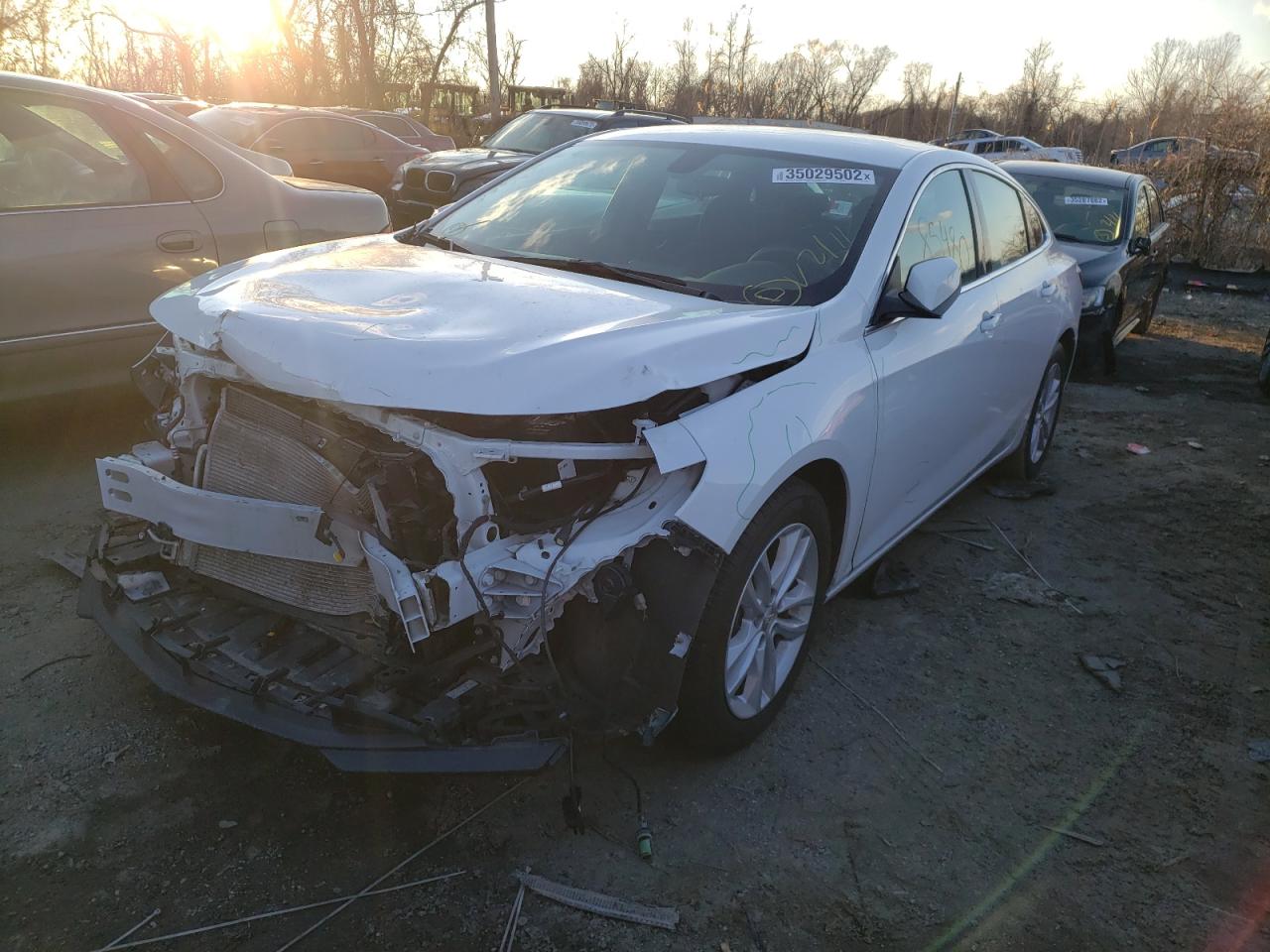 Photo 2 from auction – 2018 CHEVROLET MALIBU LT with VIN 1G1ZD5ST6JF138486