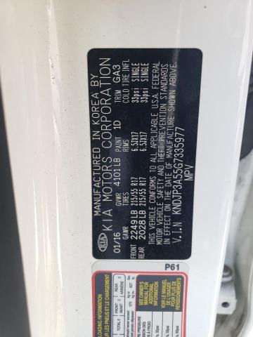 Photo 10 from auction – 2016 KIA SOUL + with VIN KNDJP3A55G7335977