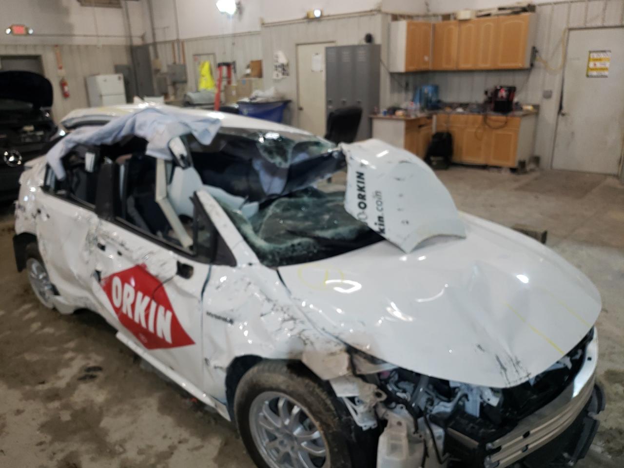 Photo 9 from auction – 2021 TOYOTA COROLLA LE with VIN JTDEAMDE7MJ033142