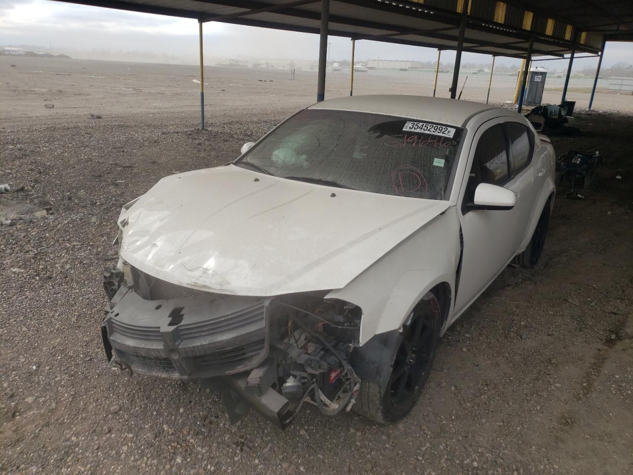 Photo 2 from auction – 2011 DODGE AVENGER with VIN 1B3BD1FG2BN519646