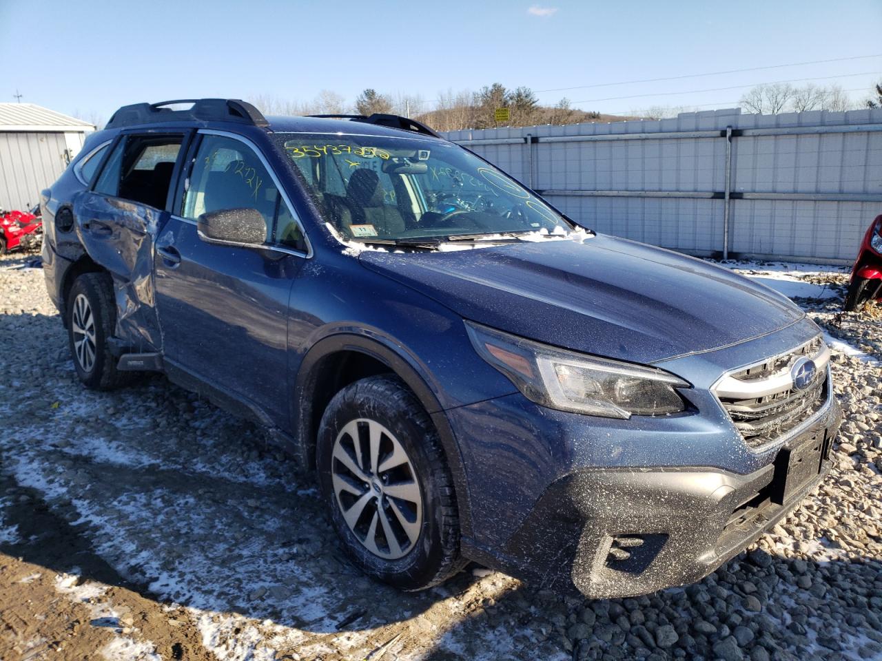 SUBARU OUTBACK 2021 with VIN 4S4BTAAC8M3106338 - Photo from auction