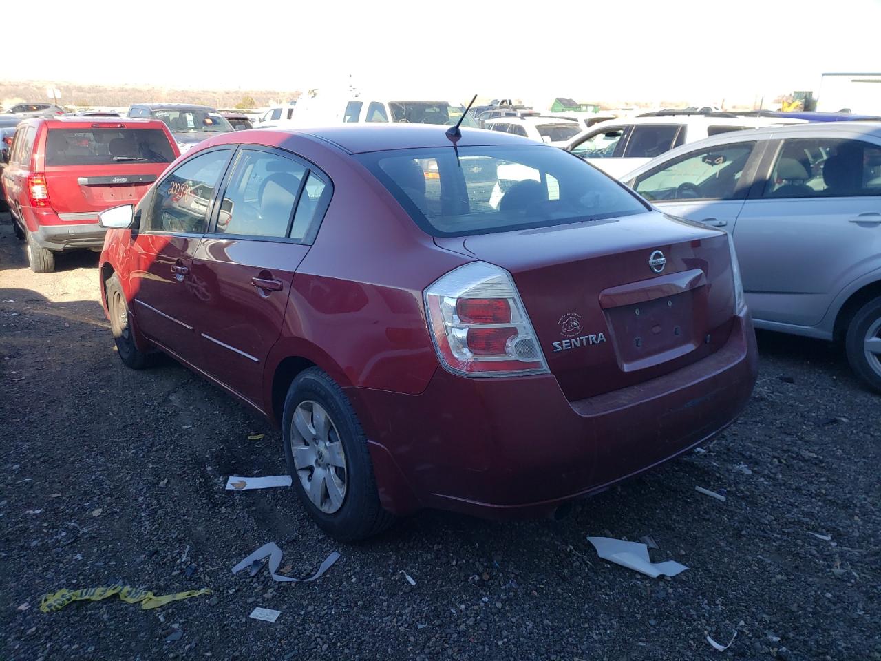 Photo 3 from auction – 2008 NISSAN SENTRA 2.0 with VIN 3N1AB61E38L658652