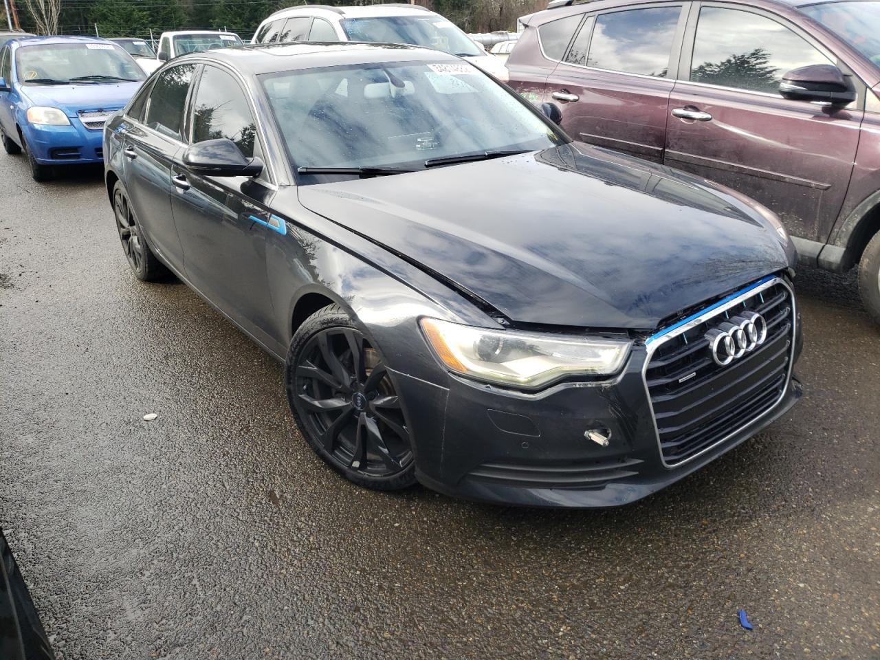 AUDI A6 PREMIUM 2013 with VIN WAUGFAFC1DN012118 - Photo from auction