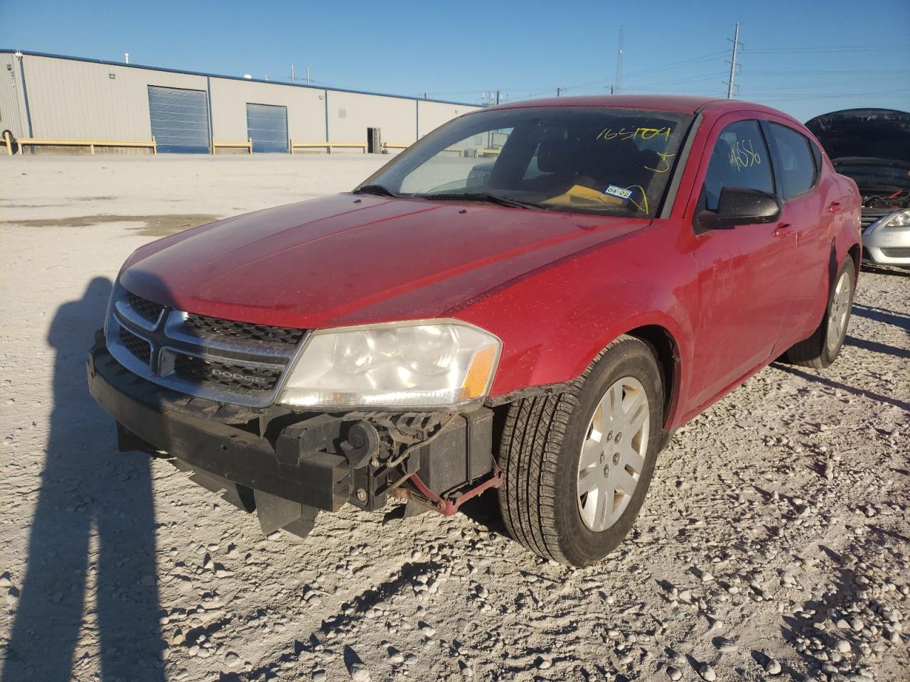 Photo 2 from auction – 2012 DODGE AVENGER SE with VIN 1C3CDZAB9CN165109
