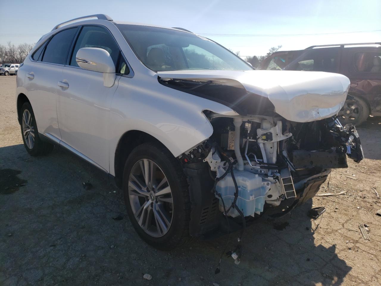 LEXUS RX 350 BAS 2015 with VIN 2T2BK1BA7FC338228 - Photo from auction