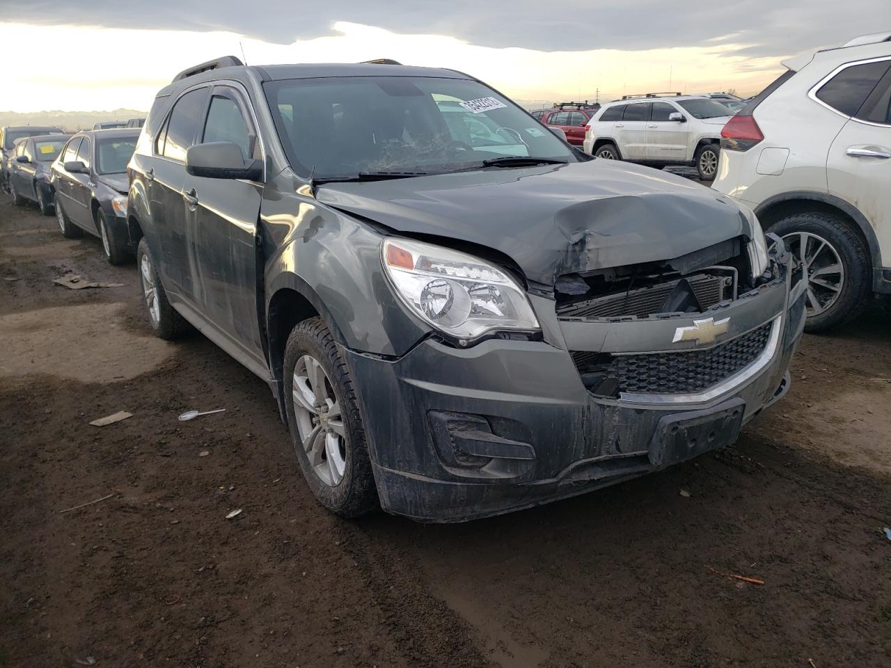 CHEVROLET EQUINOX LT 2012 with VIN 2GNFLEEK8C6387005 - Photo from auction