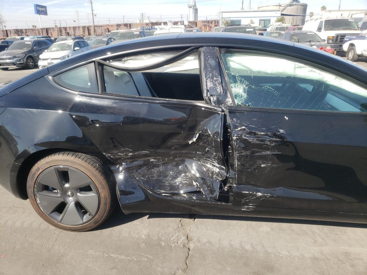 Photo 9 from auction – 2021 TESLA MODEL 3 with VIN 5YJ3E1EA7MF092608