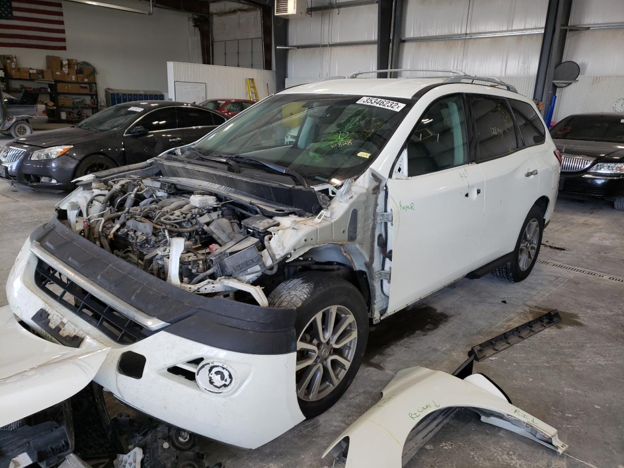 Photo 2 from auction – 2015 NISSAN PATHFINDER with VIN 5N1AR2MMXFC686828