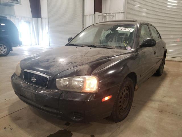 Photo 2 from auction – 2002 HYUNDAI ELANTRA with VIN KMHDN45D32U293499