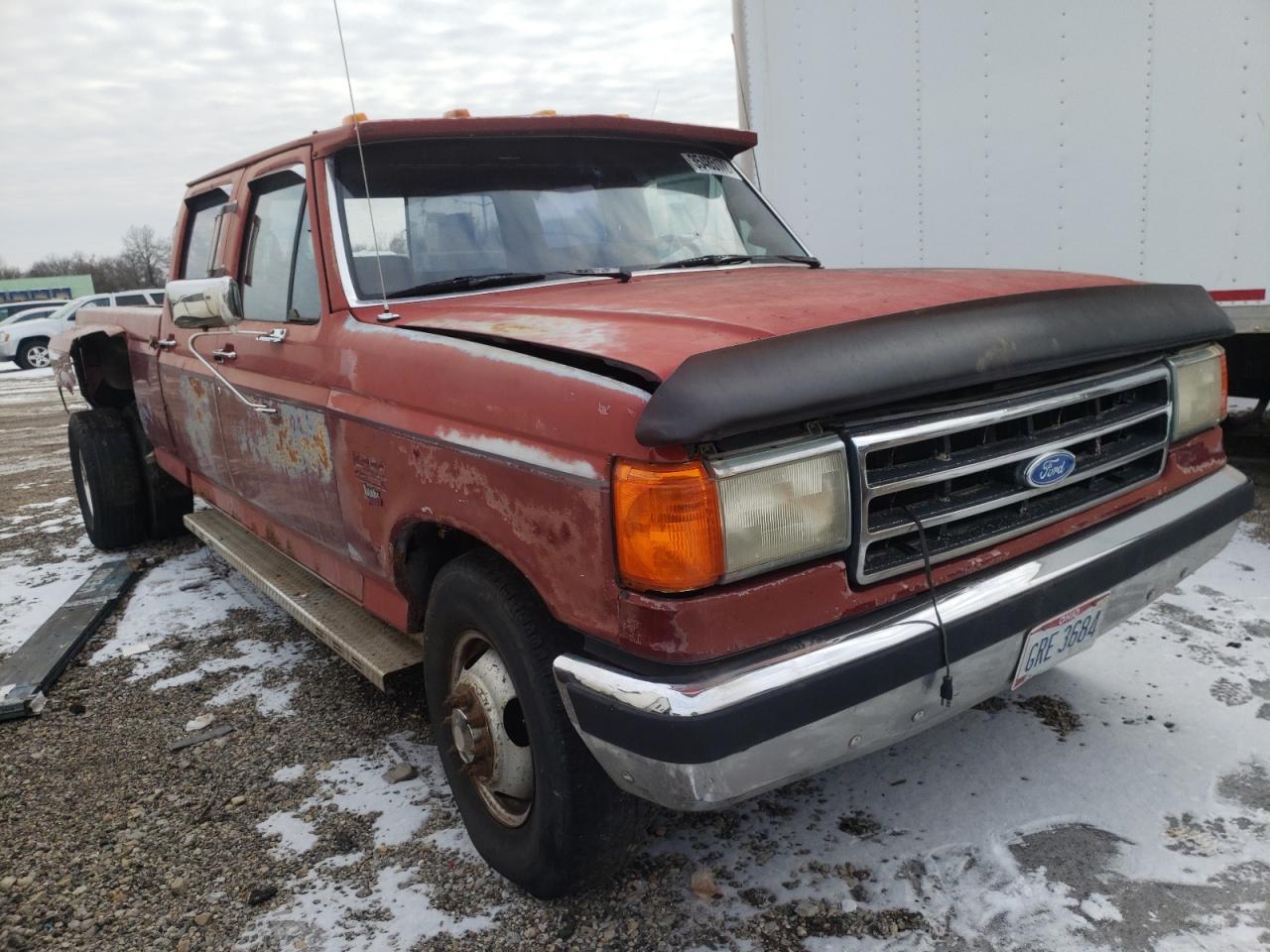 FORD F350 1989 with VIN 2FTJW35M4KCA87087 - Photo from auction