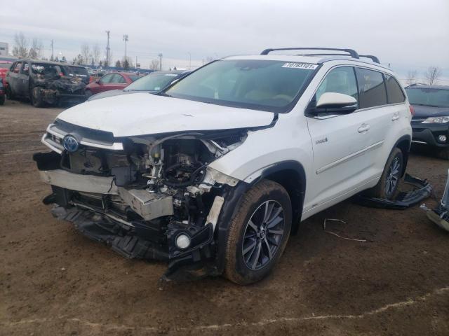 Photo 2 from auction – 2018 TOYOTA HIGHLANDER with VIN 5TDJGRFH6JS042219