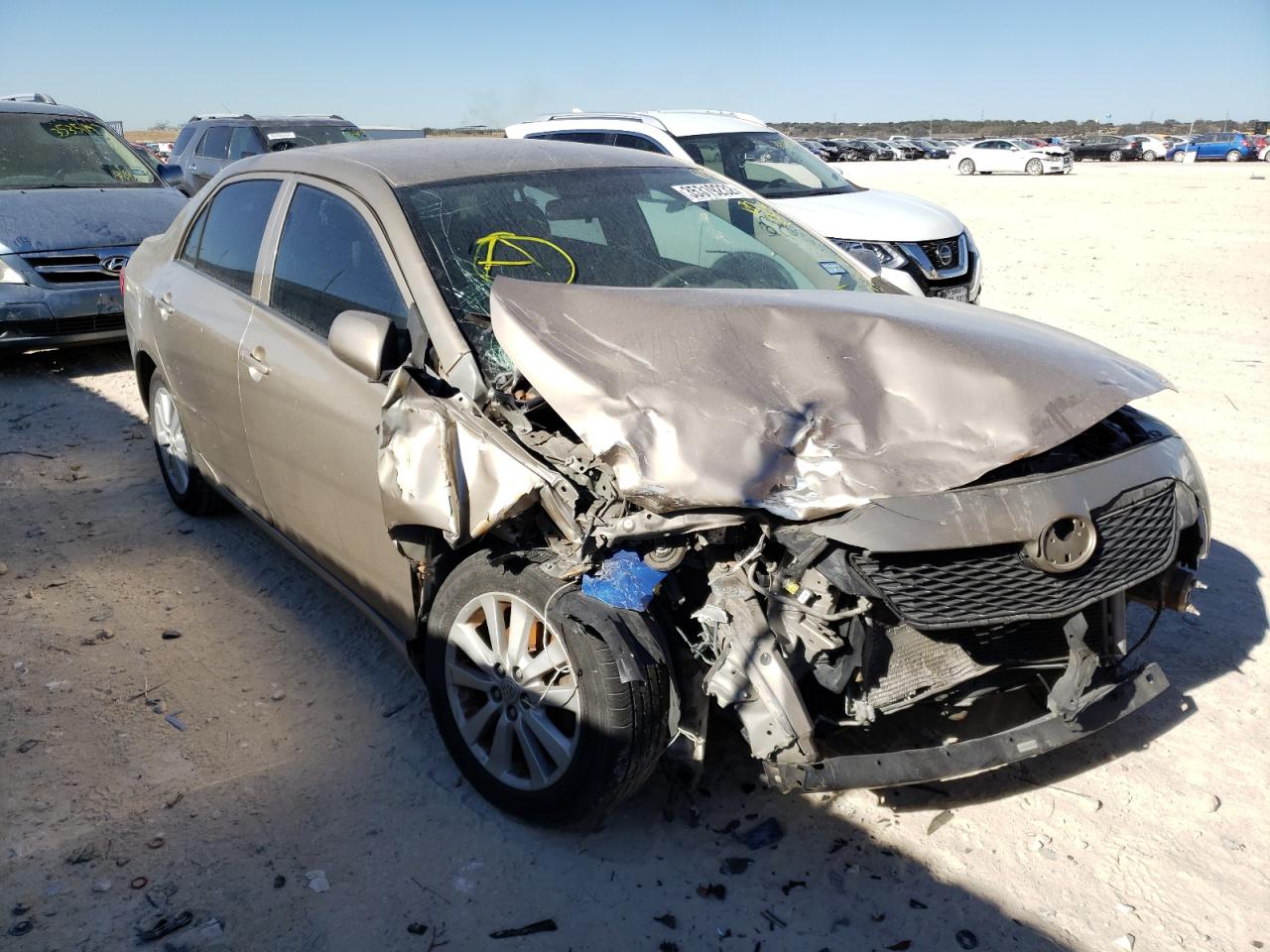 Photo 1 from auction – 2009 TOYOTA COROLLA BA with VIN 1NXBU40E79Z103207