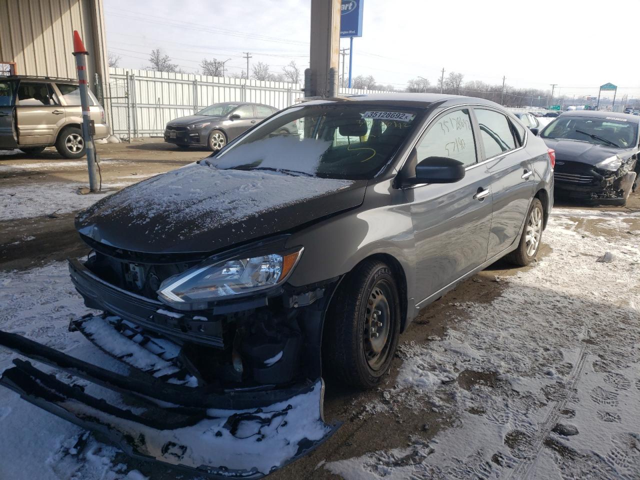 Photo 2 from auction – 2017 NISSAN SENTRA S with VIN 3N1AB7AP0HL656333