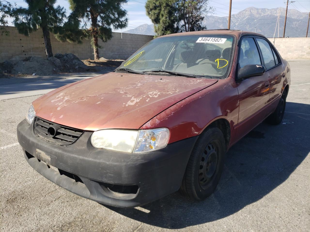 Photo 2 from auction – 2002 TOYOTA COROLLA CE with VIN 1NXBR12E42Z631631