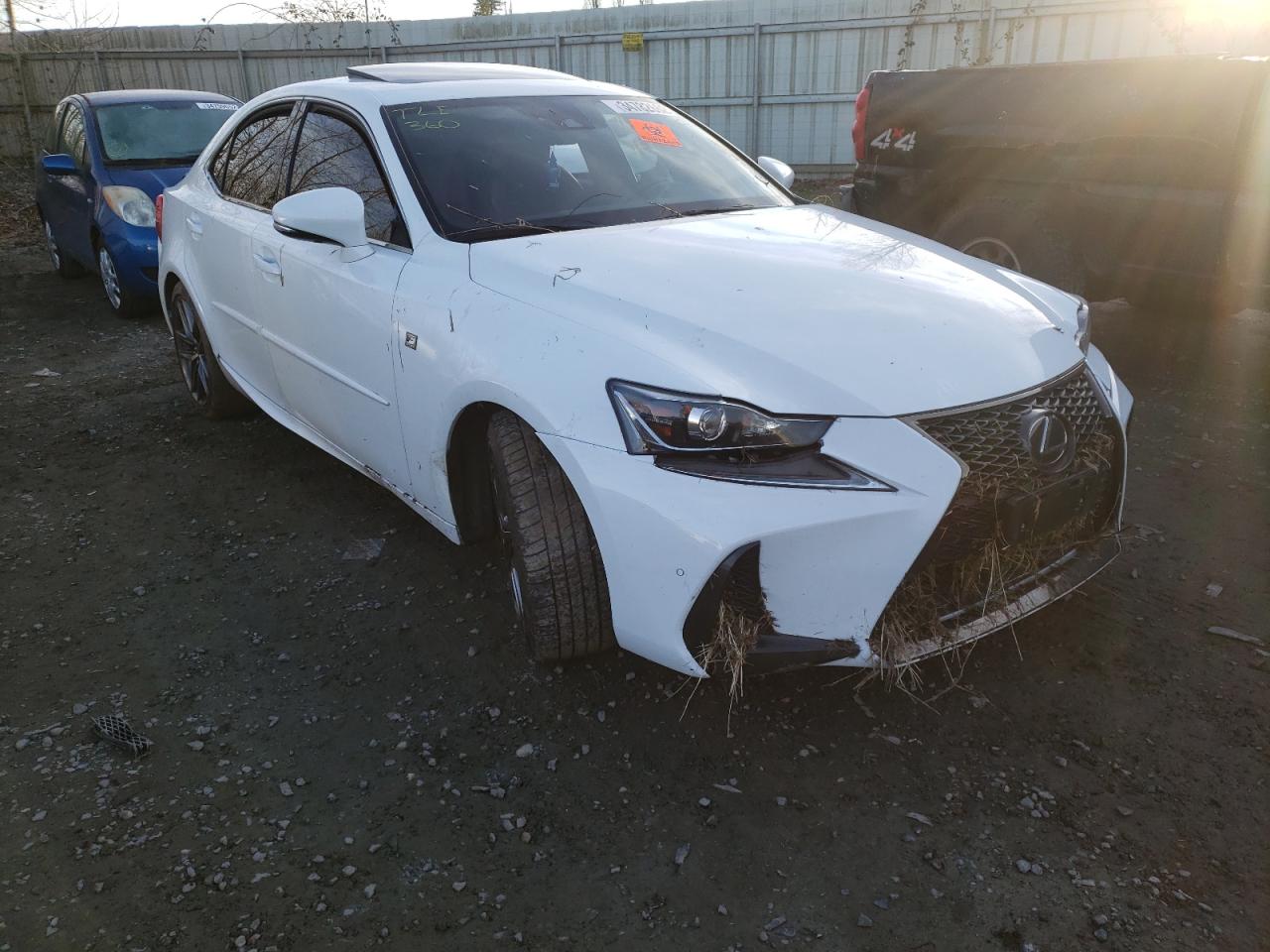 LEXUS IS 300 2018 with VIN JTHBA1D21J5081312 - Photo from auction
